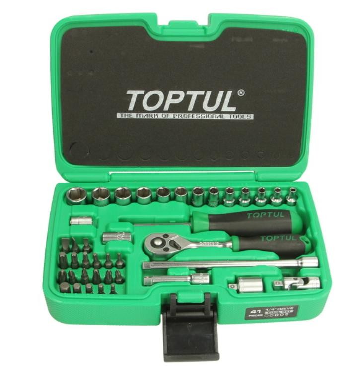 TOPTUL Steckschlüsseleinsatz-Set GCAI4102 von TOPTUL