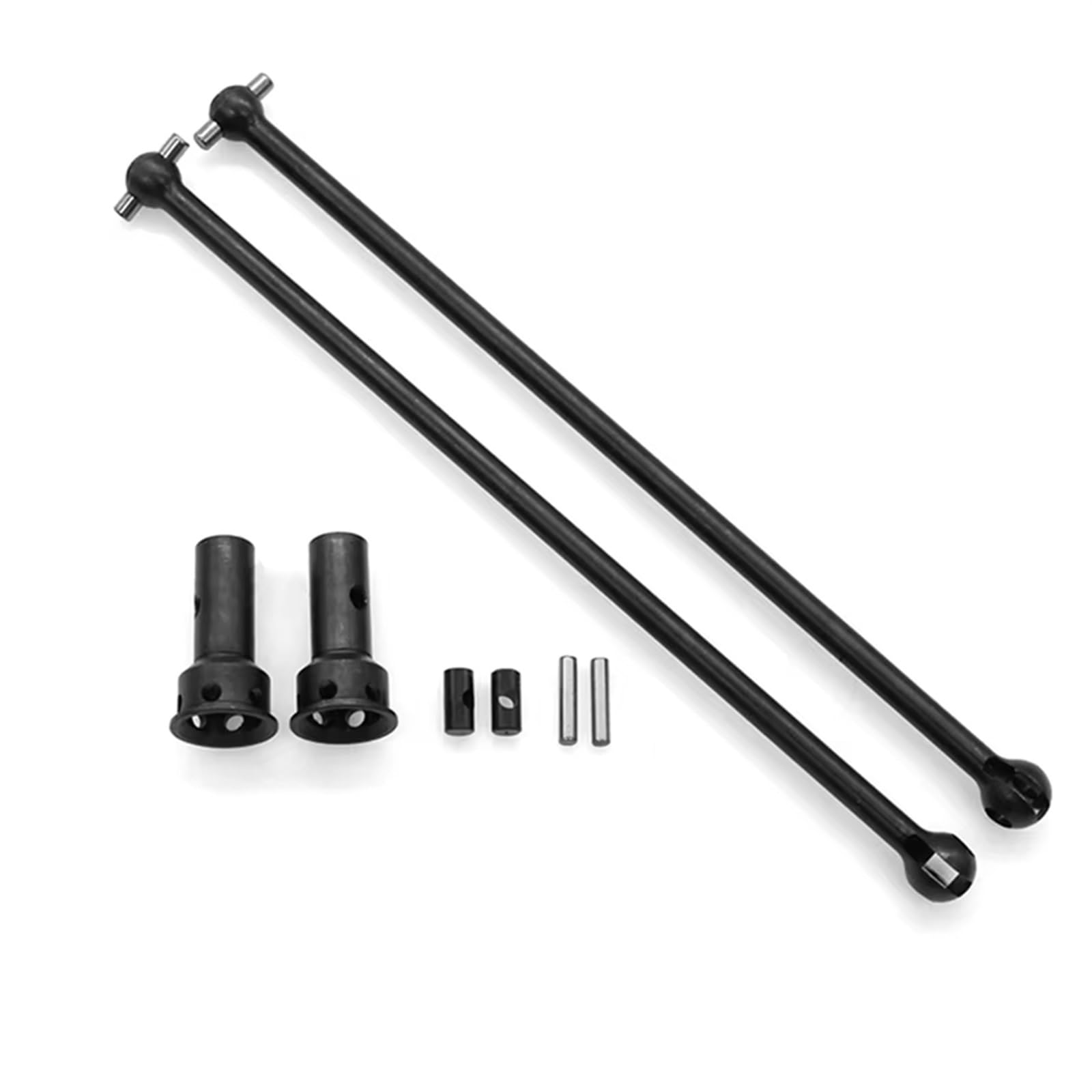 TOQPCZA Für HOBAO Für Hyper Für SST 2Pcs Metall Vordere Antriebswelle CVD 92003 Für 1/8 RC Auto Upgrade Teile Zubehör RC Autoteile von TOQPCZA