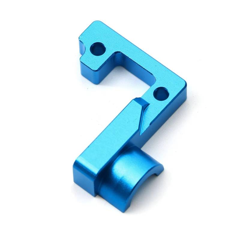 TOQPCZA Für Tamiya Für TT-02 1/10 Metall Offenes Getriebe Getriebe Gehäuse Getriebe Halterung RC Auto Upgrade Ersatz Teile Zubehör RC Autoteile(Blue) von TOQPCZA