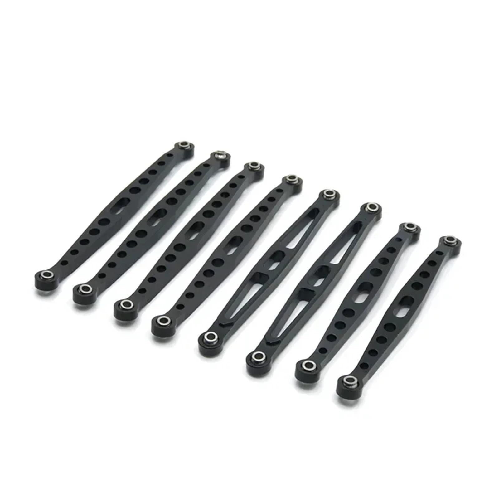 TOQPCZA Für ZP1001 1002 1003 1004 Fernbedienung Für Klettern Auto Upgrade Teile Metall Geändert Anschluss Zugstange Links RC Autoteile(Black) von TOQPCZA