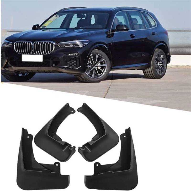 4Pcs Auto-Kotflügel für BMW X5M 2019-2021, Auto-Front- und Heck-Spritzschutz, Auto-Außenschutz von TORTES
