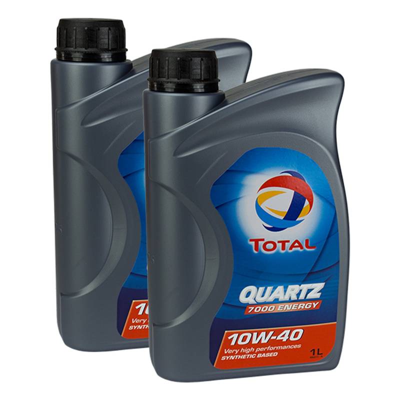 2x MOTORÖL TOTAL QUARTZ 7000 ENERGY 10W-40 1L MB von TOTAL_bundle