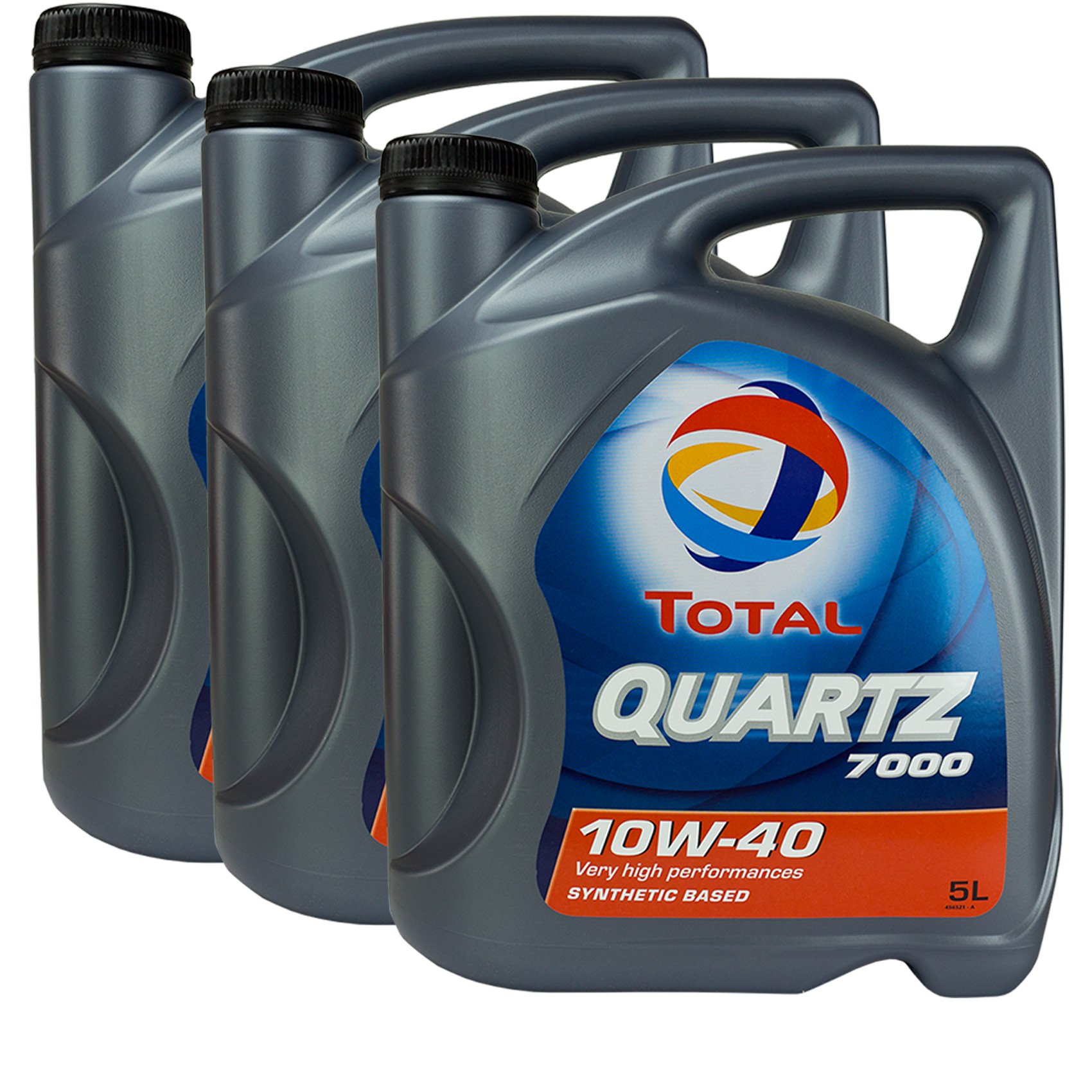 3x MOTORÖL TOTAL QUARTZ 7000 10W-40 5L von TOTAL_bundle