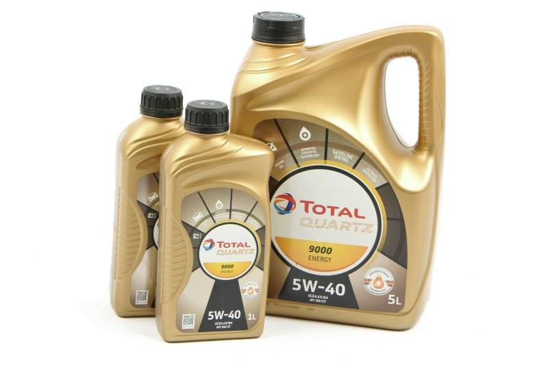 7 LITER MOTORÖL TOTAL QUARTZ 9000 ENERGY 5W-40 von TOTAL_bundle