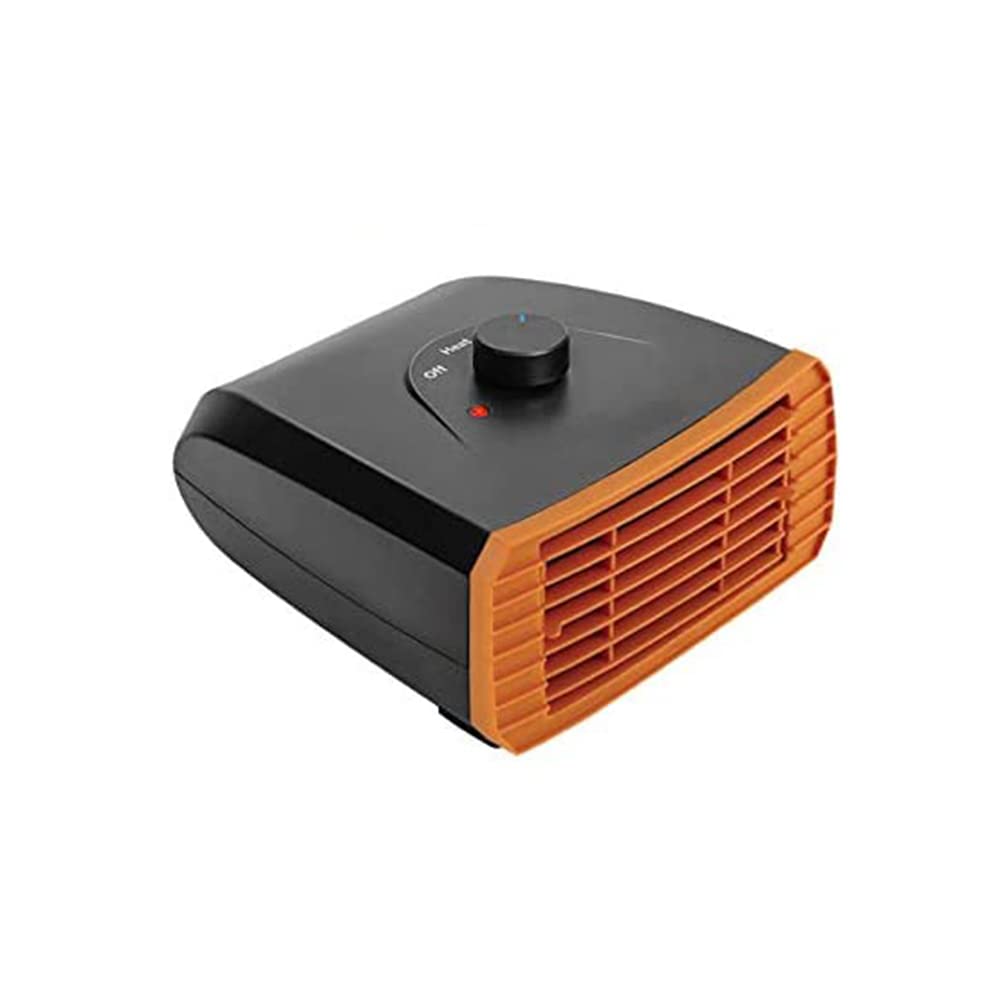 24V 150W Auto-Heizungs-Kühlerlüfter, TOTMOX 2-in-1 Auto-Zigarettenanzünder-Heizungs-Heizung, tragbare Windschutz-Heizung Defroster Demister Orange von TOTMOX