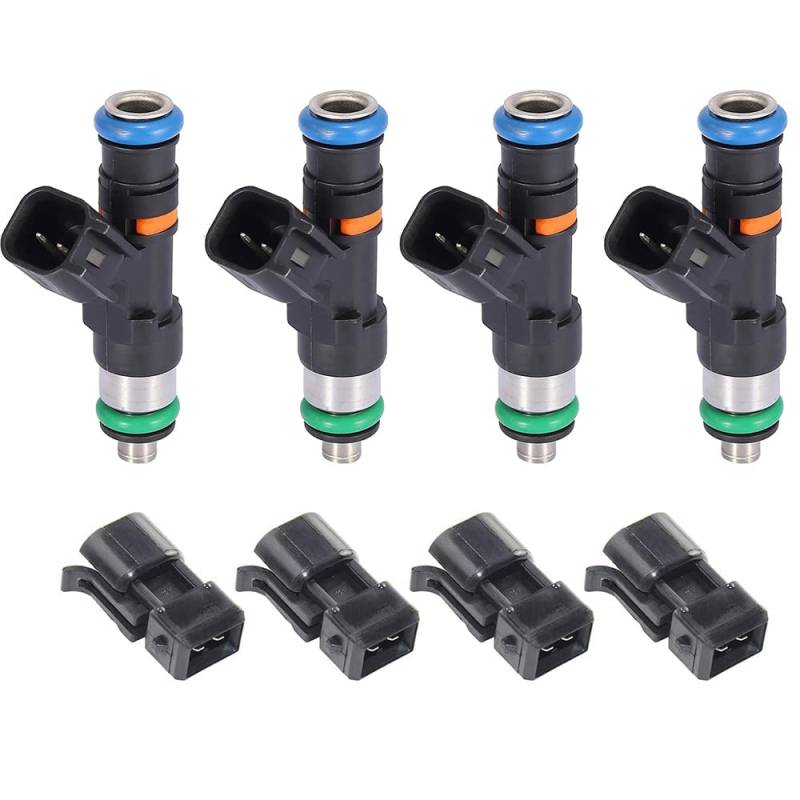 52lb Auto Adapter, 4pcs TOTMOX Auto Einspritzdüsen 0280158117 550CC 0280158298 Passend für EV14 A4 TT G*olf J*etta P*assat von TOTMOX