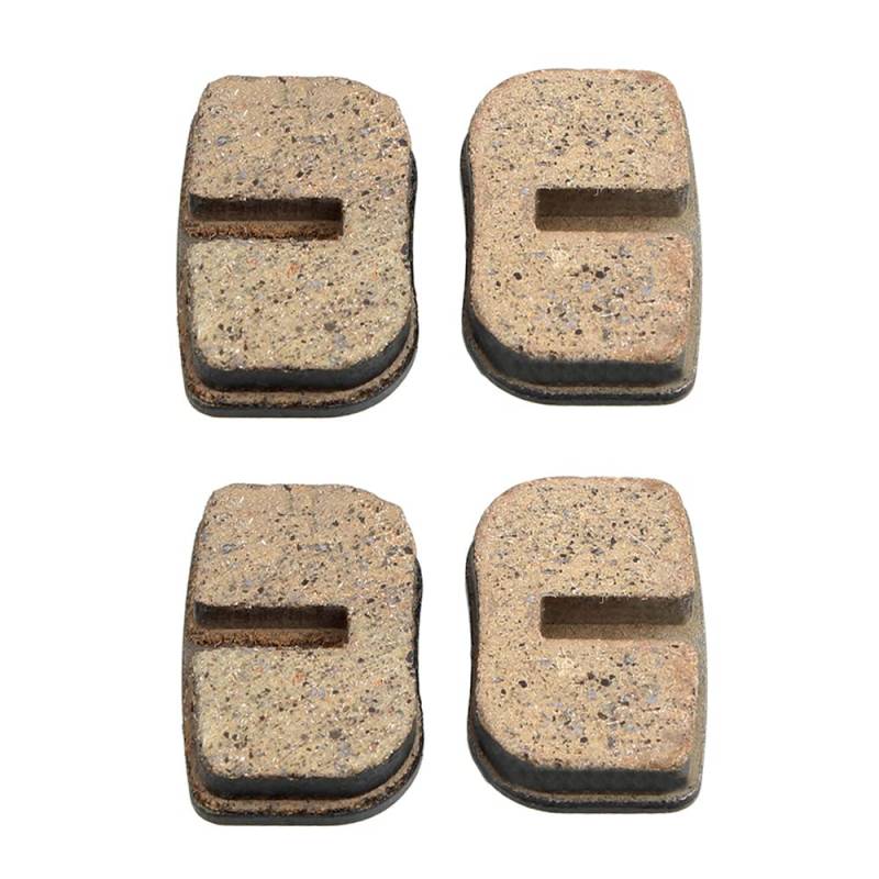 TOTMOX 4pcs asbestfreie Mini-Bremsbeläge für Taschenräder, Dirt Bikes, ATV-Scooter, Universal Mini-Bremsbeläge für Fahrräder mit einer Stärke von 6mm/0. 23 " von TOTMOX