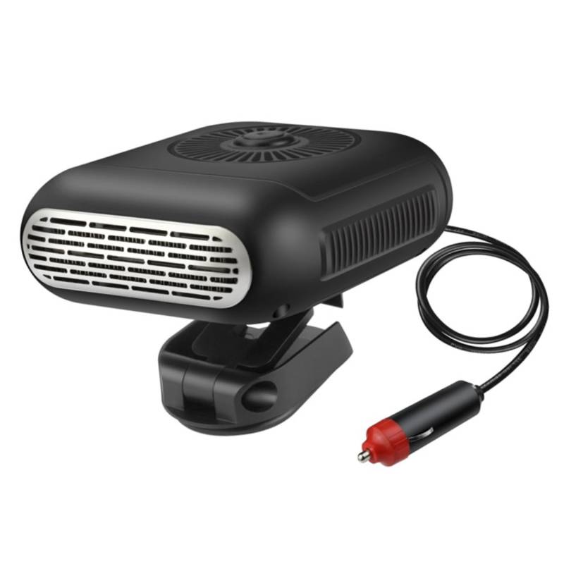 TOTMOX Autoheizung 12V 150W steckbar in den Zigarettenanzünder, Auto Enteiser mit 360 ° Drehung von TOTMOX