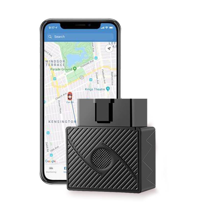 TOTMOX GPS-Tracker für 2G-LTE-Fahrzeuge OBD-II Echtzeit, keine monatliche Gebühr, Fahrtverlauf, Fahrwarnungen, GeoFence, Kraftstoffeinsparung, OBD2-GPS-Tracker von TOTMOX