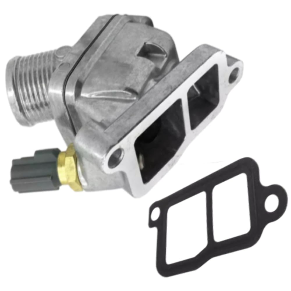 TOTMOX Thermostat, Thermostatgehäuse, Baugruppe für Kühlmittelthermostat für Automotoren Kompatibel mit Volvo S60 2006-2009, 31293700 30677767 von TOTMOX