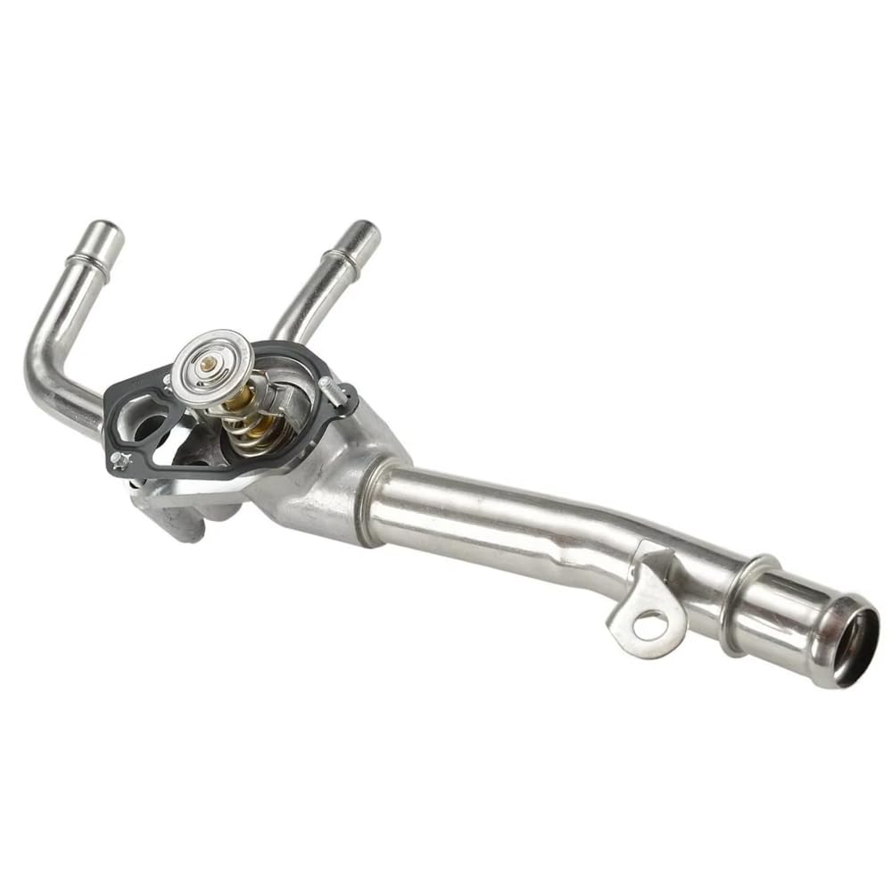 TOTMOX Thermostat, Thermostatgehäuse, Baugruppe für Thermostatgehäuse für Automotorkühlmittel, Motorkühlmittelthermostat, kompatibel mit Buick Enclave V6 3,6 l von TOTMOX