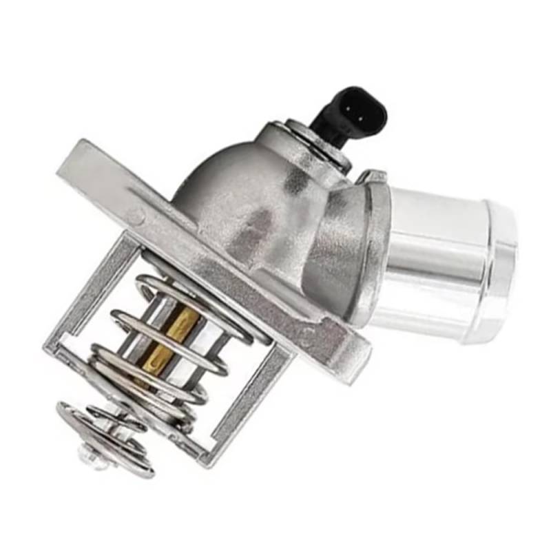 TOTMOX Thermostat, Thermostatgehäuse, Baugruppe für Thermostatgehäuse für Automotorkühlmittel, kompatibel mit Hyundai Pallsade 3,8 l, 3778 cm³, 231 CU.IN. V6 DOHC von TOTMOX