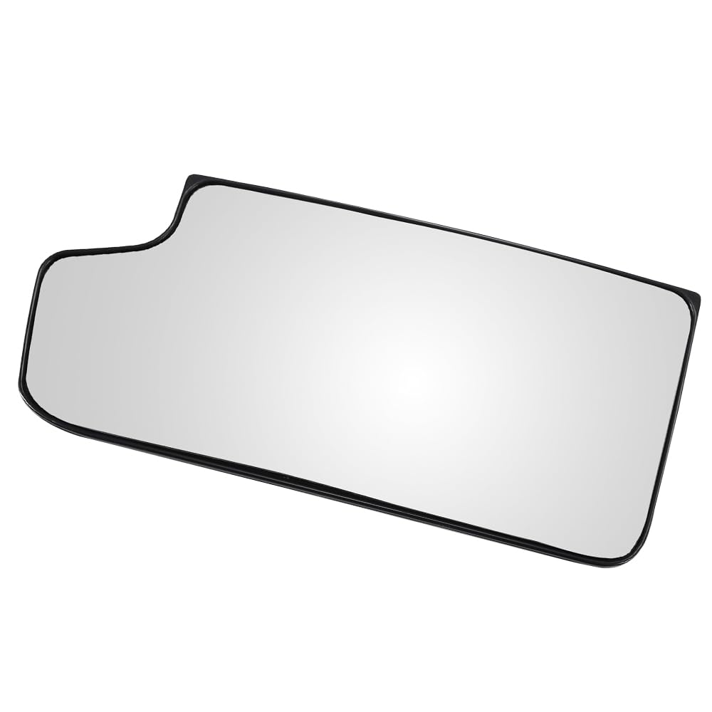 TOTMOX Wing Mirror Glass Replacement 1Pc Side Mirror Glass with Heated Small White Lenses Compatible with Chevrolet Silverado 2014-2017,Left Driver Side von TOTMOX