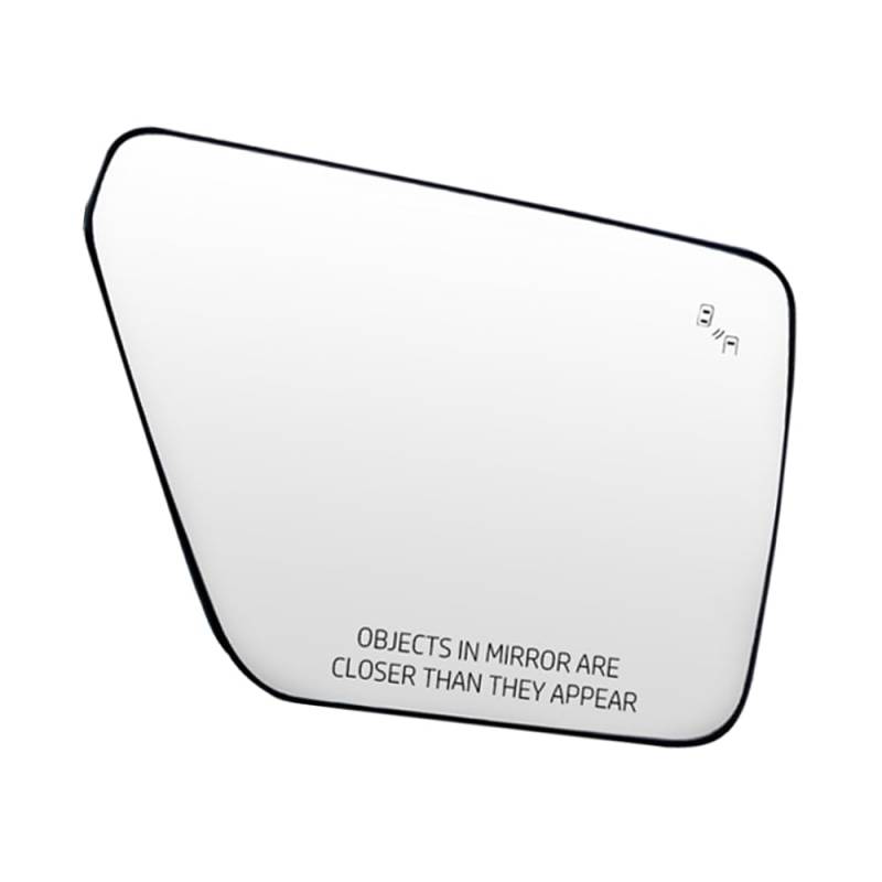 TOTMOX Wing Mirror Glass Replacement 1Pc Side Mirror Glass with Heated and Blind Spot White Lenses Compatible with Ford F-150 2021-2023 von TOTMOX