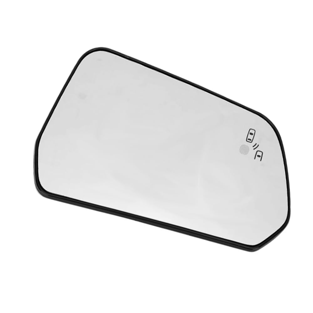 TOTMOX Wing Mirror Glass Replacement 1Pc Side Mirror Glass with Heated and Blind Spot White Lenses Compatible with Ford Mustang 2015-2021,Right Passenger Side von TOTMOX