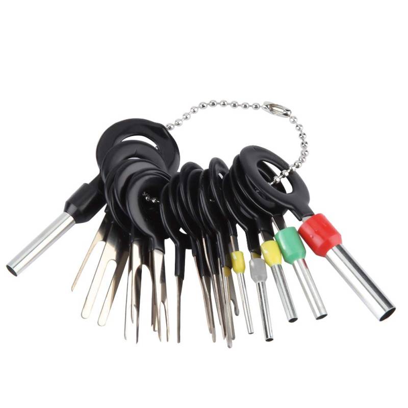 TOUISEDGI 18Pcs Auto Kabelbaum Stecker Terminal Extractor Pick Stecker Crimp Pin Zurück Nadel Entfernen Werkzeug von TOUISEDGI