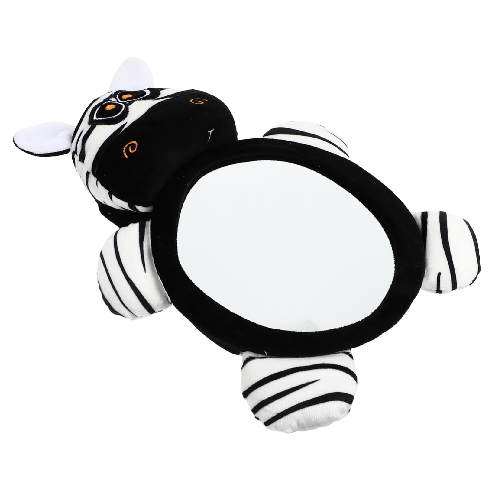 TOYANDONA 1stk Rückspiegel Für Kinder Fahrer Babyspiegel Beobachtungsspiegel Für Babys Zebra-spiegel Kleinkindspielzeug Sicherheitsspiegel Für Babys Spielzeug Für Kleinkinder Black Acryl von TOYANDONA