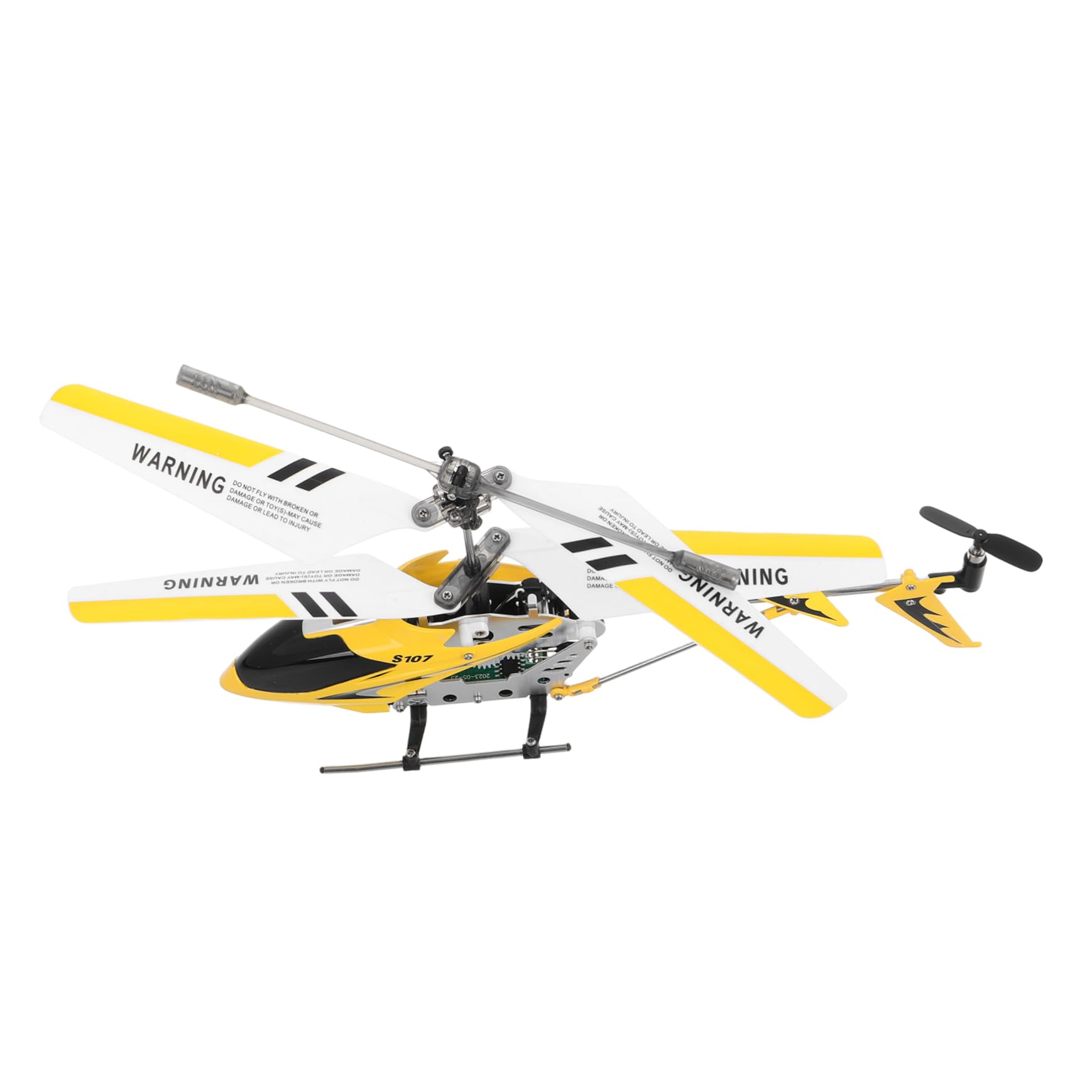 TOYANDONA Ferngesteuerter Hubschrauber Mini-helikopter Elektrisches Hubschraubermodell Rc-helikopter Für Einsteiger Modellhubschrauber Hubschraubermodelle Mini-rc-hubschrauber Yellow Plastik von TOYANDONA