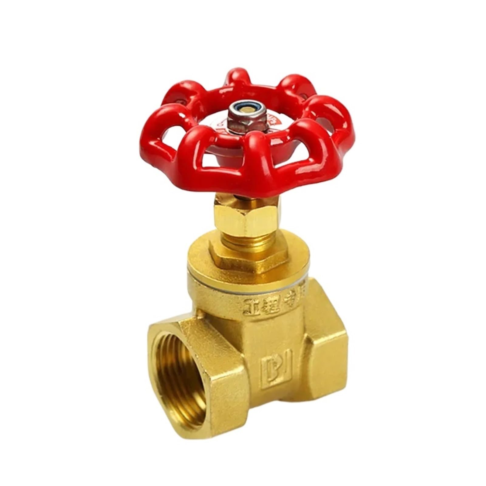 1/2" 3/4" 1" Female Thread Brass Gate Valve DN15 DN20 DN25 Water Valve Switch Connector Adapter(05) von TPQZQAUEC