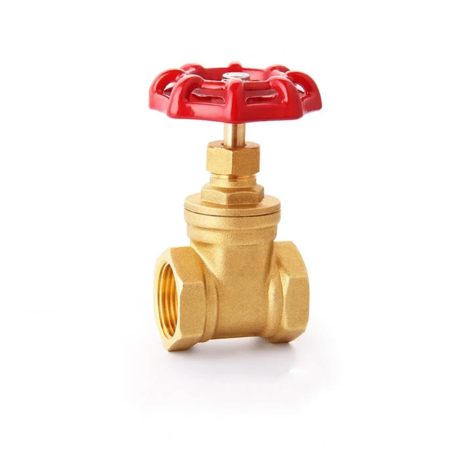 1/2" 3/4" 1" Female Thread Two Way Brass Gate Valve For Water(05) von TPQZQAUEC