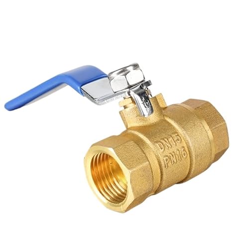 1/2" 3/4" 1" Female To Female Thread Brass Full Port Two-Piece Ball Valve(DN15) von TPQZQAUEC