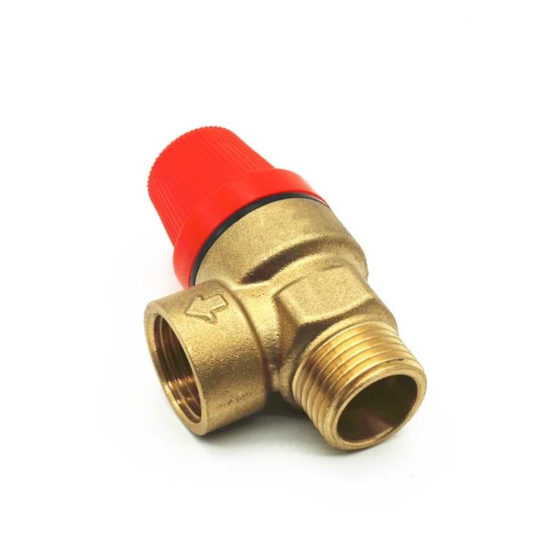 1/2" Male To Female Thread Brass Release Valve Pressure Valve for Solar Water Heater(1.5bar) von TPQZQAUEC