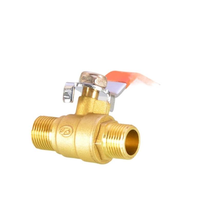 1/4" 3/8" 1/2" 3/4" Female Male Ball Valve Switch Brass Pipe Fitting Shut Off Valve with Long Handle(F 1l4 x F 1l4) von TPQZQAUEC