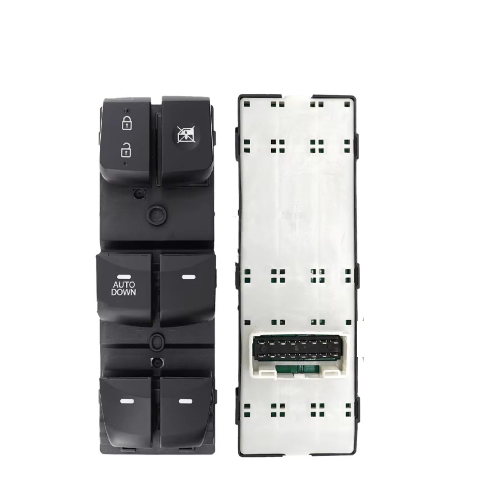 Auto Fensterheber Schalter Für Hyundai Für Elantra III V IV Elektrische Fensterheber Control Schalter 2000-2019 93570-2D000 93570-4V000 Fensterheber Schalter(MD A) von TPSOBRU