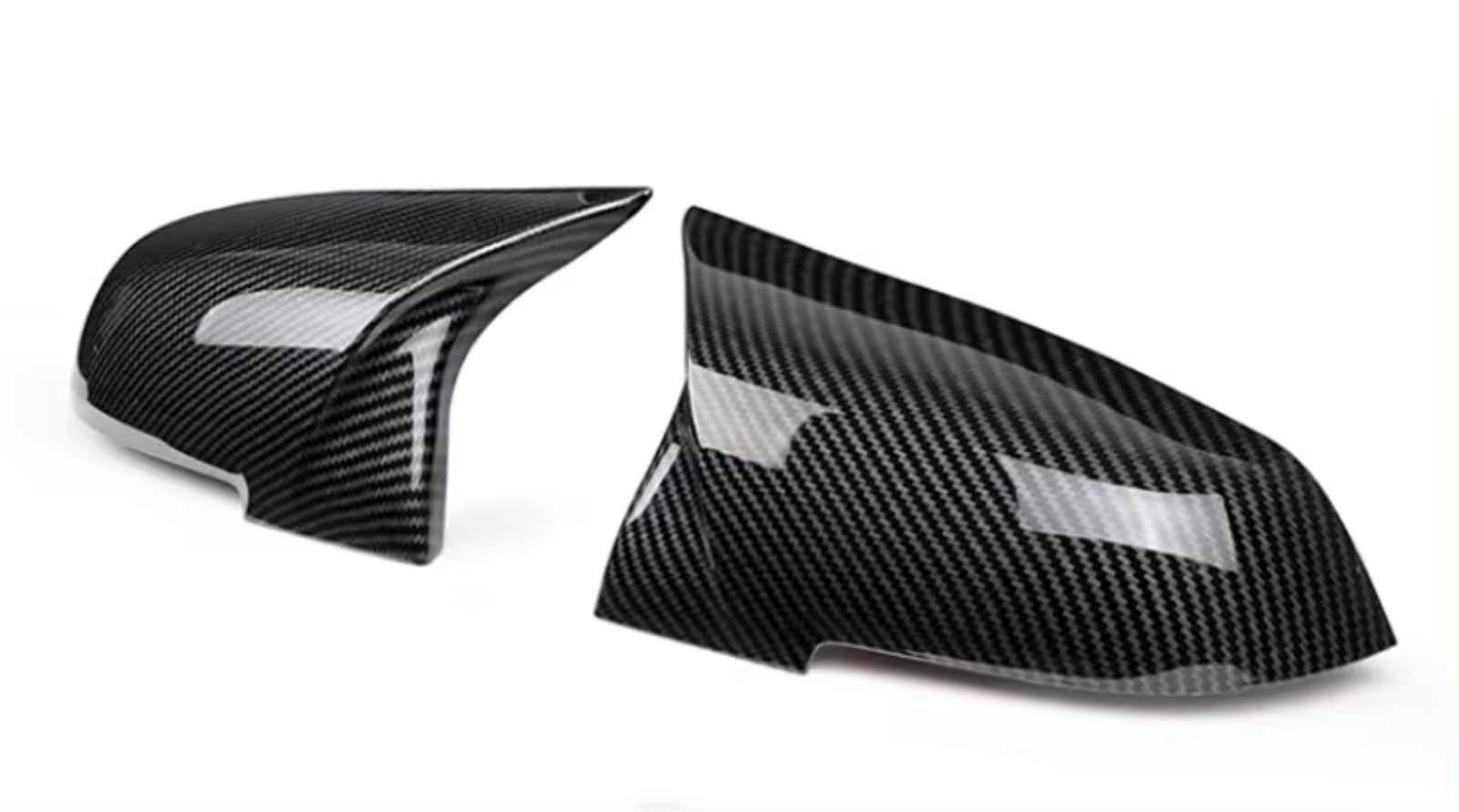 Auto Spiegelkappen Für 1 2 3 4 Serie F20 F30 F31 F32 F36 2012-UP 320i 328i 330d 335i M3 M4 Look Stil Carbon Fiber Spiegel Abdeckung Rückspiegelkappe(Carbon fiber pattern) von TPSOBRU