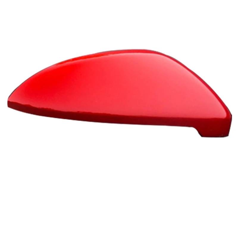 Auto Spiegelkappen Für Golf 2014 2015 2016 2017 2018 2019 2020 Rückspiegel Kappe Shell Abdeckung Flügel Seite Spiegel Gehäuse Deckel Abdeckungen Seitenspiegel(Red RH) von TPSOBRU