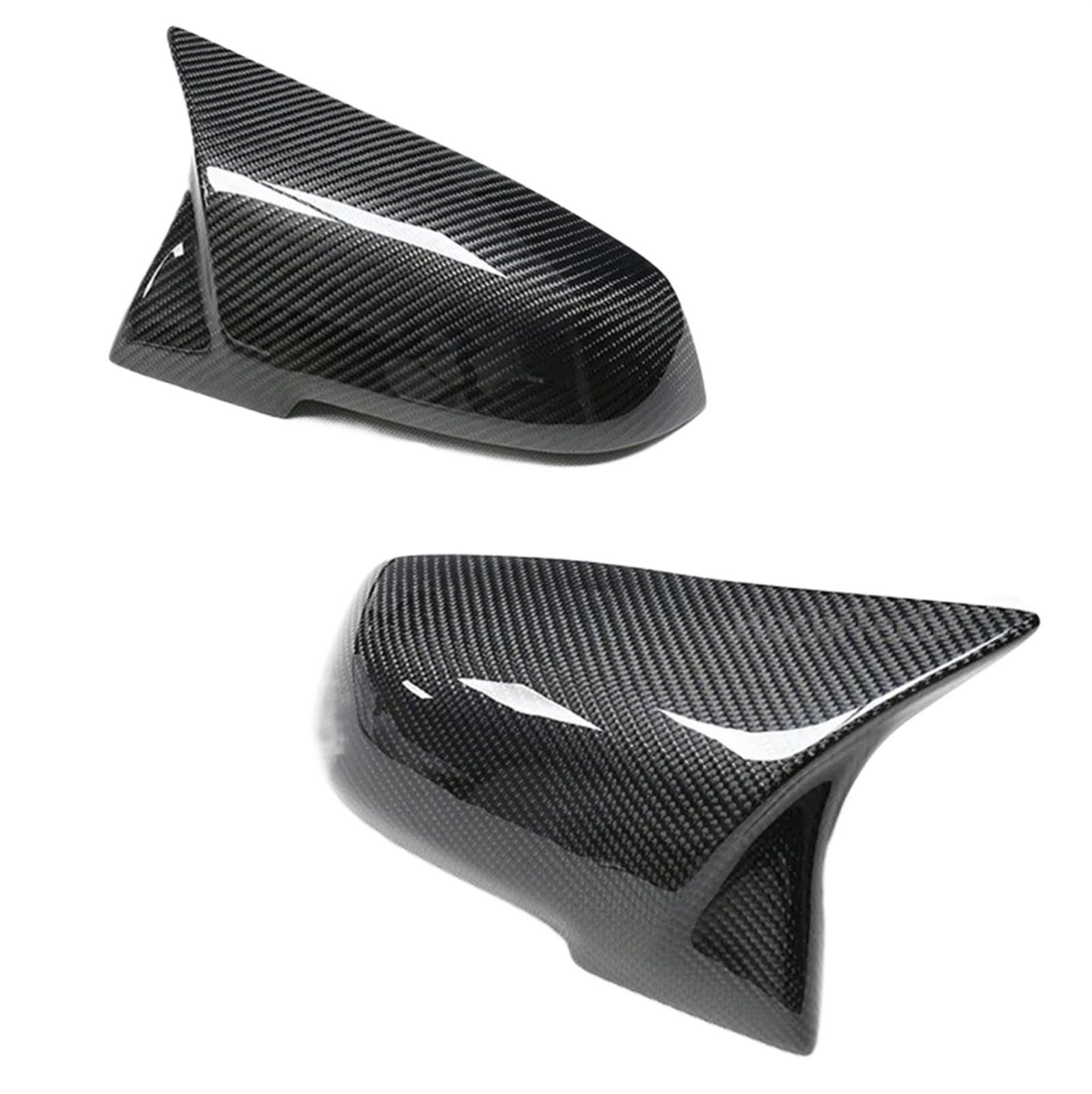 Auto Spiegelkappen Für Serie 1 2 3 4 XM 220i 328i 420i F20 F21 F22 F23 F30 F32 F33 F36 X1 2 stück Rückspiegel Abdeckung Kappe Rückspiegelkappe(Carbon fiber pattern) von TPSOBRU