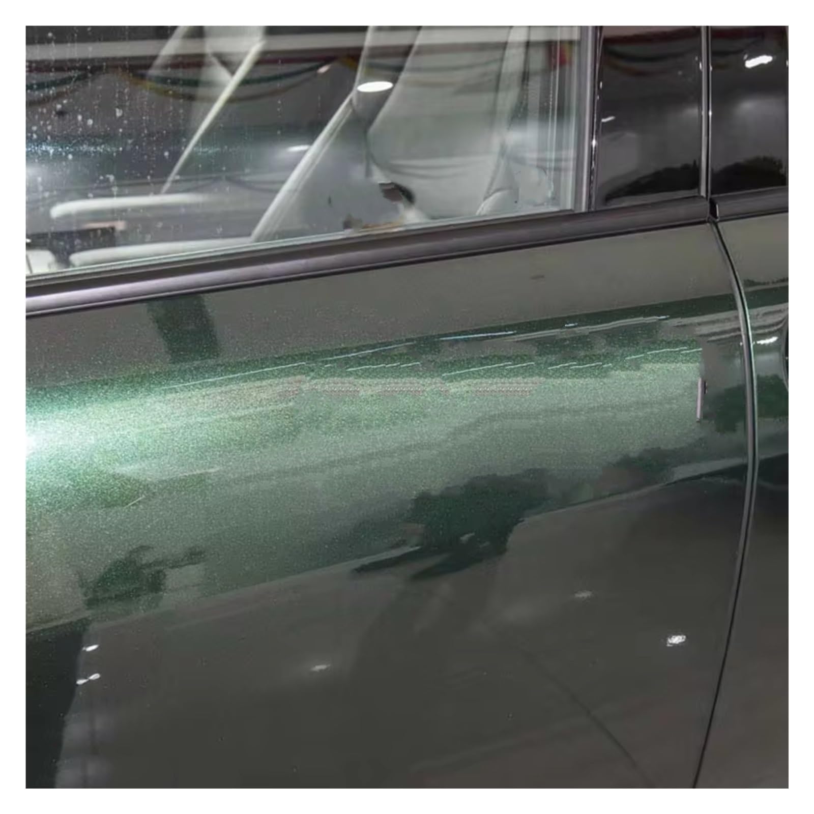 Auto Spiegelkappen Für Toyota Für Aqua Für Prius C 2012-2021 Rückspiegel Abdeckung Spiegel Fall Gehäuse Auto Reverse Auto Spiegel Shell Rückspiegelkappe(Green Right) von TPSOBRU