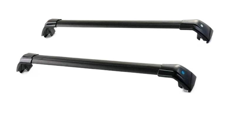 Dachgepäckträger 2PCS Für Mazda Für CX-90 CX90 2023-2024 Dach Rack Schiene Träger Abschließbare Gepäck Carrie Querlatte Kreuz Bars Autos Dachträger(Schwarz) von TPSOBRU