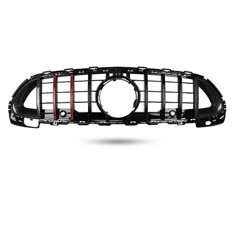 Frontgrills Für A5 S-Linien Stoßstange S5 2017 2018 2019 Wabenstil Kühlergrill Auto Vorderen Stoßfänger Unteren Kühlergrill Nebelscheinwerfer Kühlergrill Front Bumper Grille(Red Carbon) von TPSOBRU