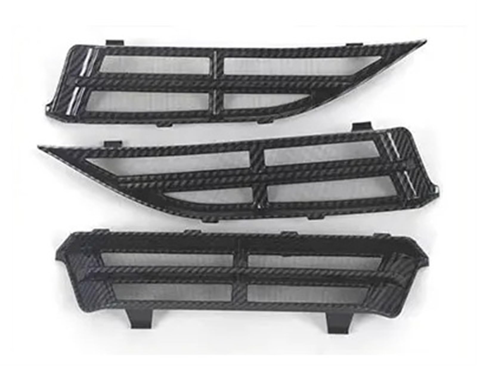 Frontgrills Für BYD Für Seal EV 2023 2024 Kühlergrilleinsatznetz Staubschutznetz für die innere Abdeckung Front Bumper Grille(Carbon Fibre) von TPSOBRU