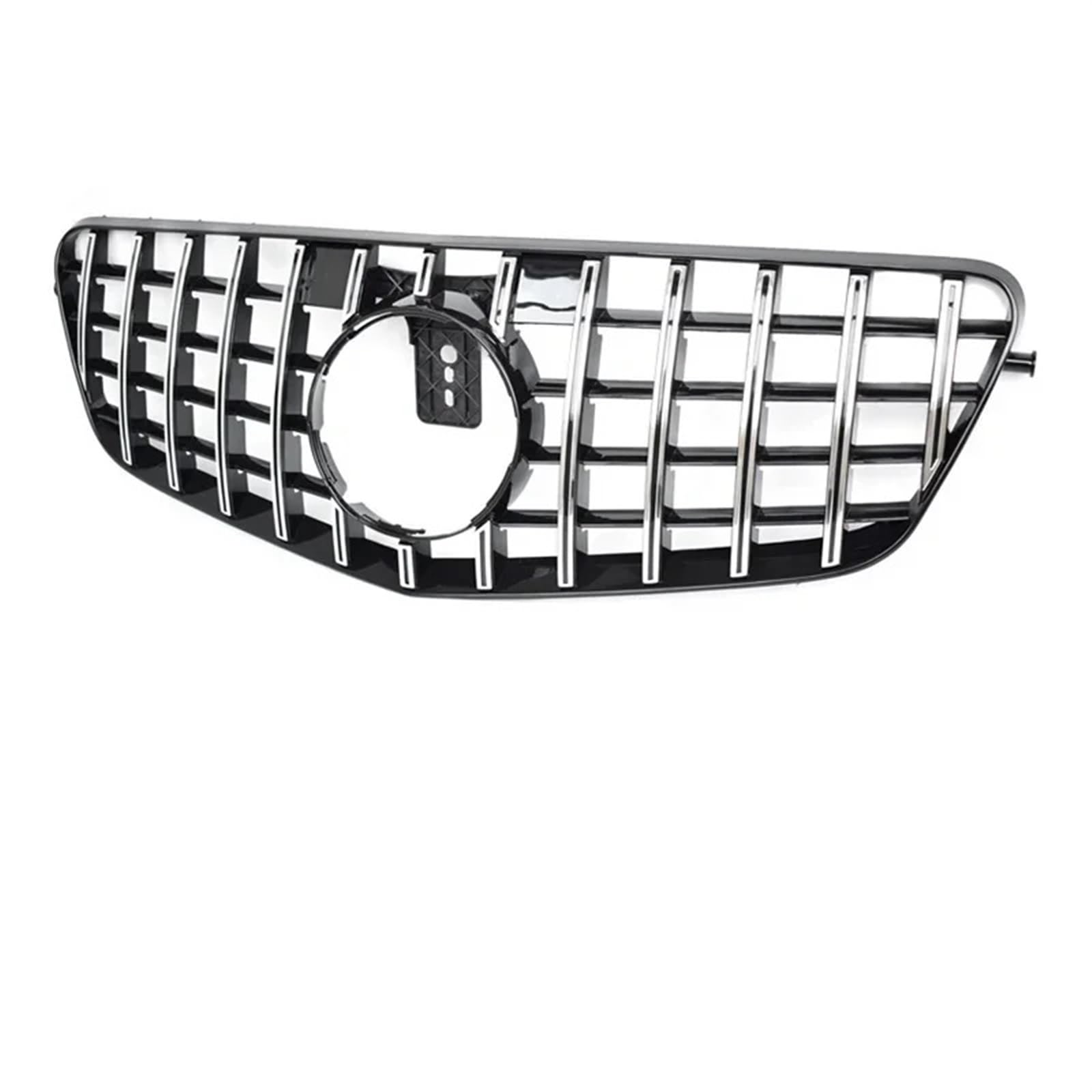 Frontgrills Für Benz E Klasse W212 2009-2015 GT Diamant Styling Grill Tuning Auto Vorderen Stoßfänger Kühlergrill Körper Front Bumper Grille(09-12 GT Silver) von TPSOBRU