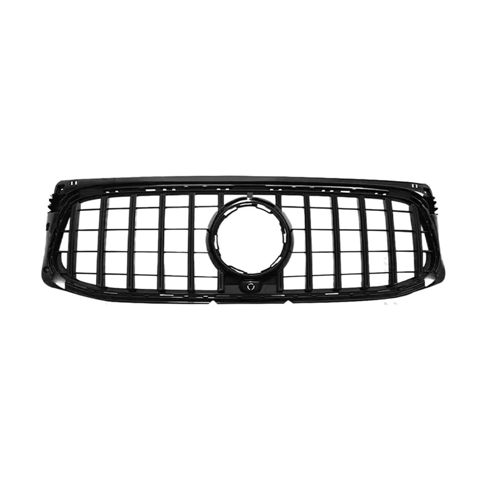 Frontgrills Für Benz Für GLB-Class X247 2020 2021 + Auto Stoßstange Haube Mesh Front Grill Oberen Silber Grille Front Bumper Grille(211) von TPSOBRU