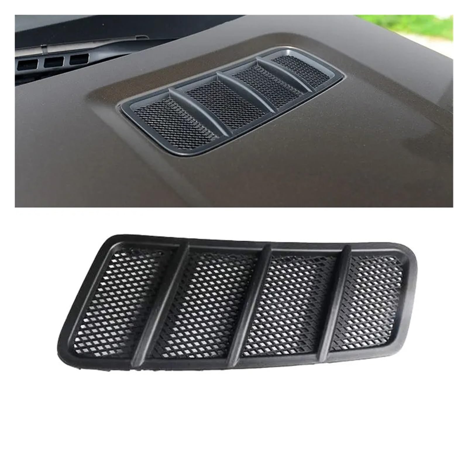 Frontgrills Für Benz W166 ML GL Klasse GL350 GL450 2012-2015 Auto Haube Air Vent Grille Abdeckung 1668800105 1668800205 Front Bumper Grille(Only Left) von TPSOBRU