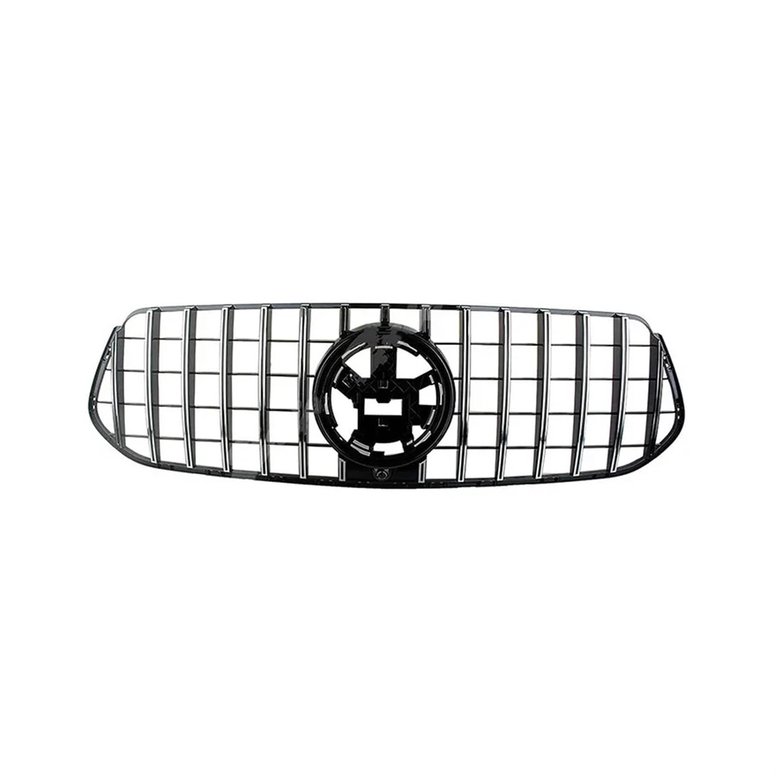 Frontgrills Für Benz W167 2020-IN Für GLE-Klasse Silber/Schwarz Auto Vorne Racing Billet Stoßstange Mesh Grill Vent Oberen Front Bumper Grille(Silver HH) von TPSOBRU