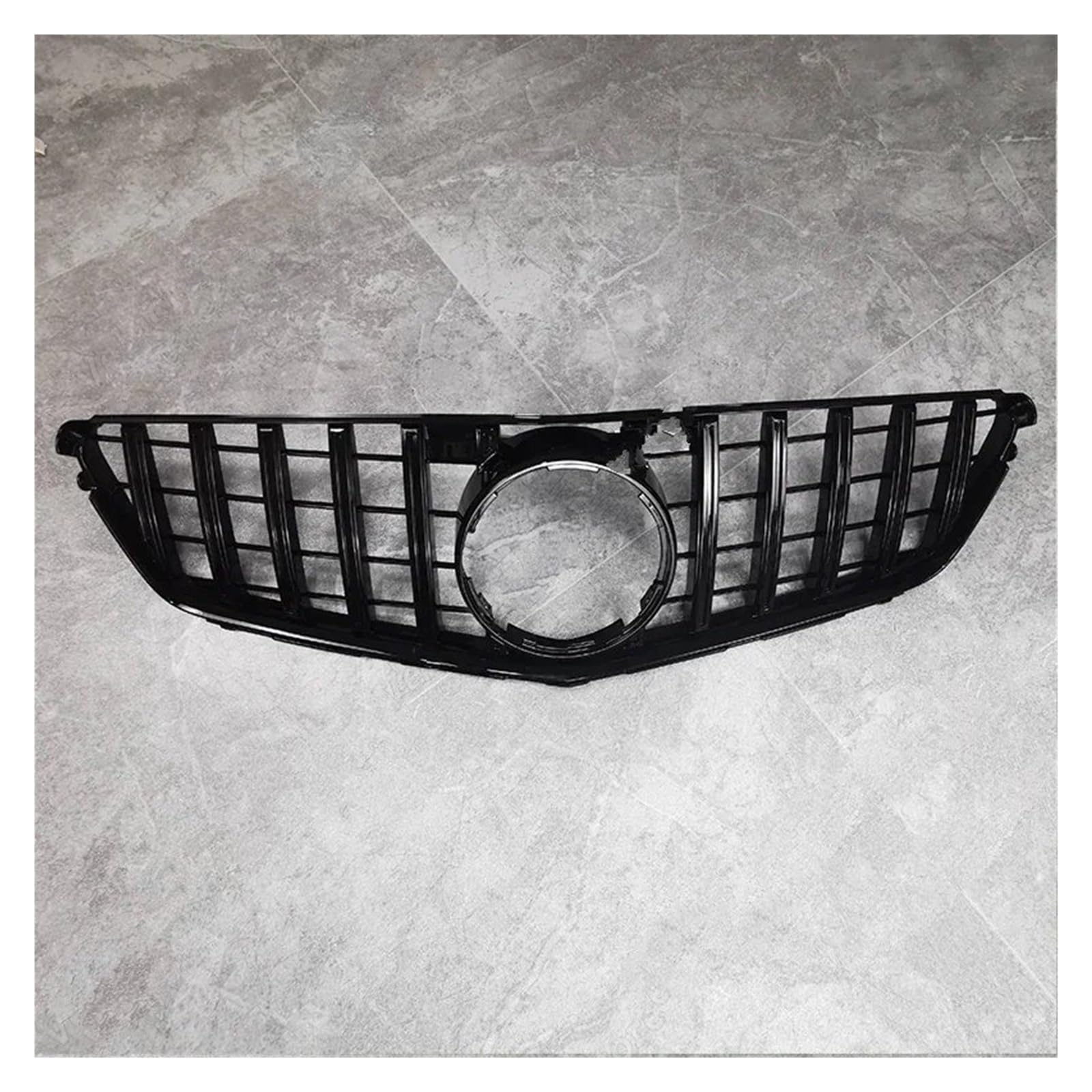 Frontgrills Für Benz W204 C Klasse C200 C230 C250 C300 C350 2007-2014 Auto Vorderen Stoßfänger Racing Grille Abdeckung Glanz Schwarz ABS Front Bumper Grille von TPSOBRU