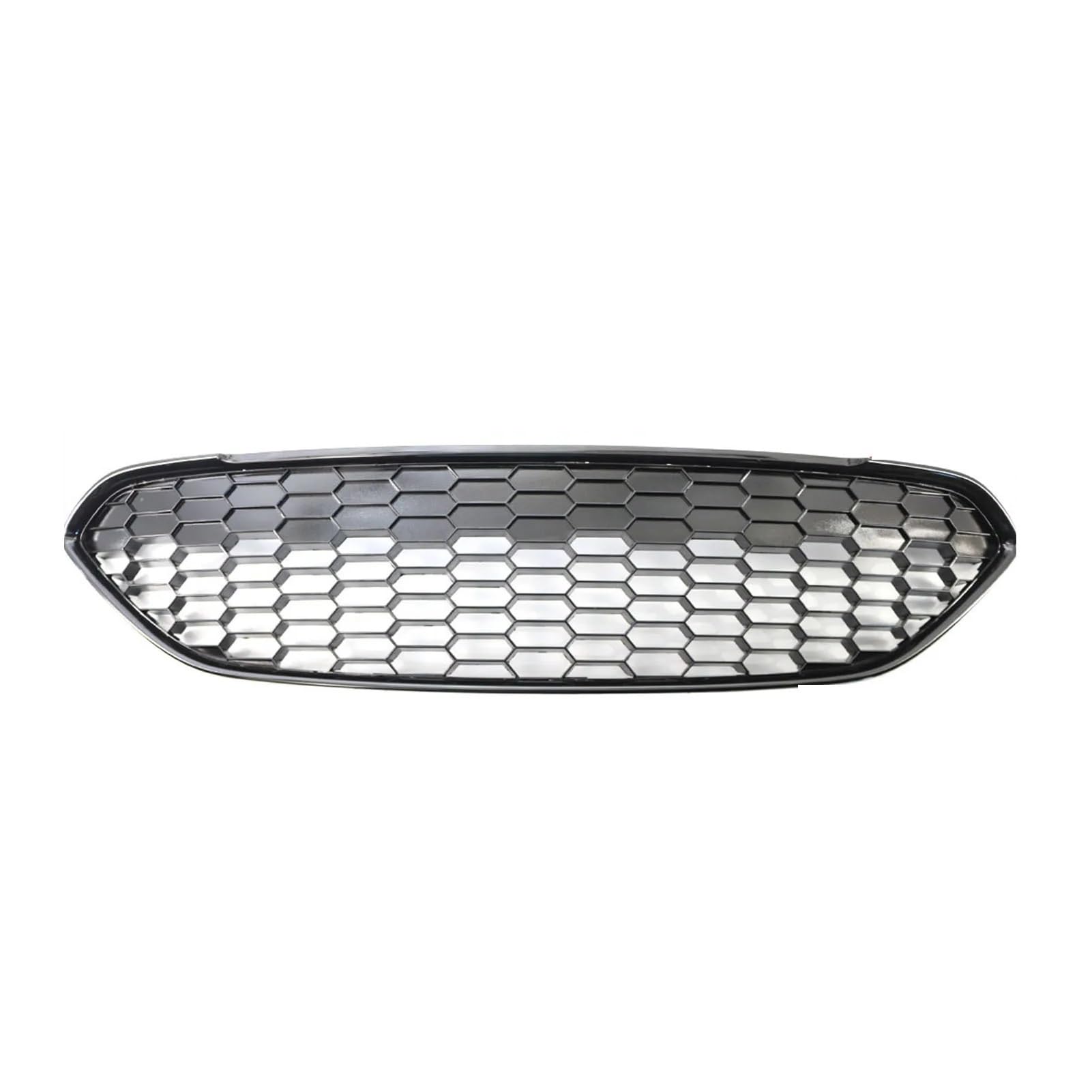 Frontgrills Für Ford Für Fiesta Für Zetec-S 2013-2017 Front Racing Grills Sportliche Kühlergrill Grill Abdeckung Auto Front Stoßstange Center Grille Front Bumper Grille(Central) von TPSOBRU