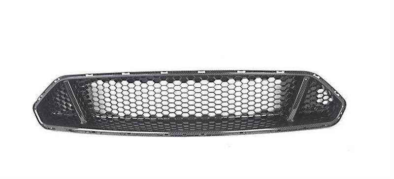 Frontgrills Für Ford Für Mustang 2018 2019 2020 2021 Carbon Fiber Muster Auto Vorderen Stoßfänger Mesh Grille Grills Racing Grille Front Bumper Grille(A) von TPSOBRU