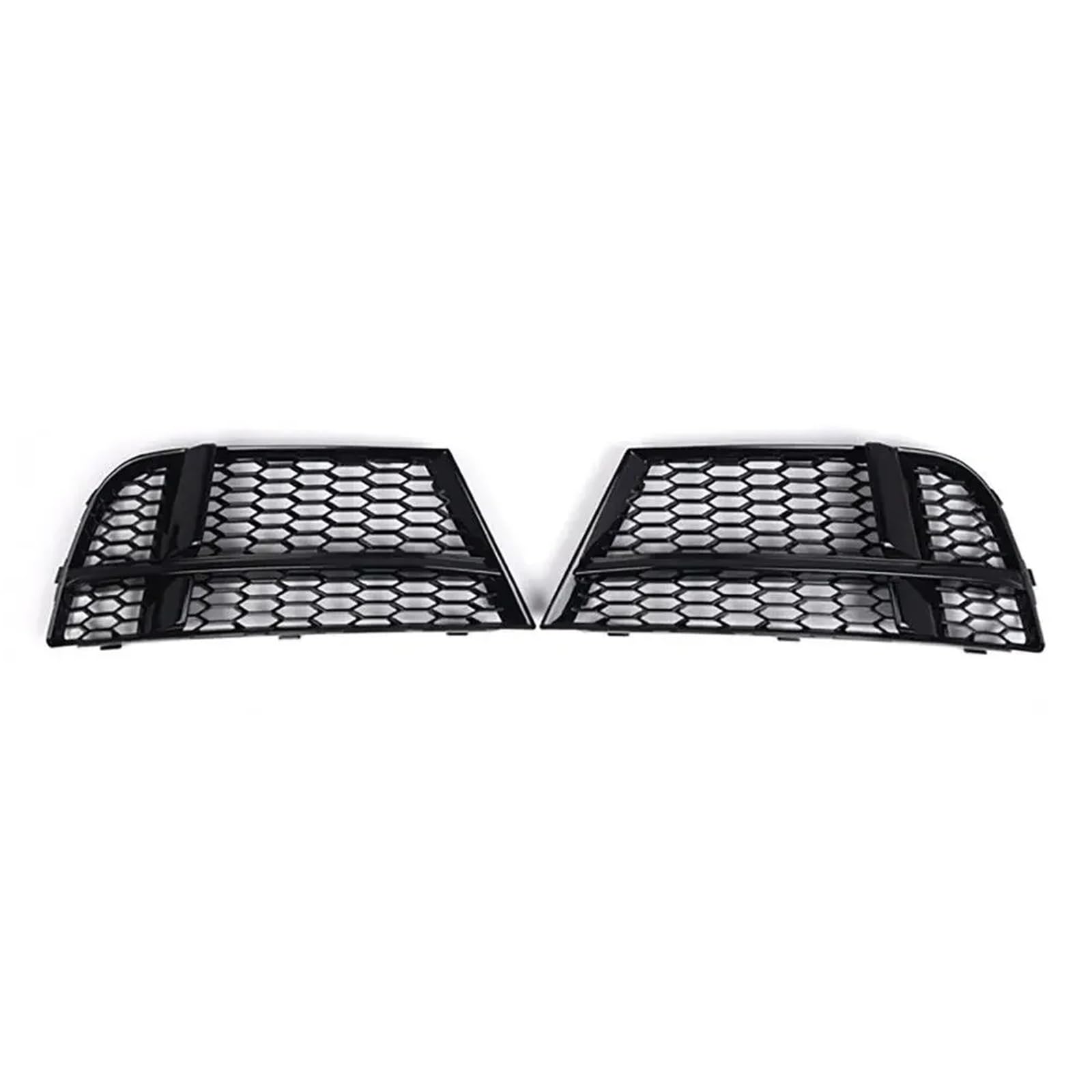 Frontgrills Für Für A3 8V S-LINE Limousine 2017-2019 Honeycomb Mesh Nebelscheinwerfer Grillabdeckung Auto Frontstoßstange Nebelscheinwerfer Racing Grille Front Bumper Grille von TPSOBRU