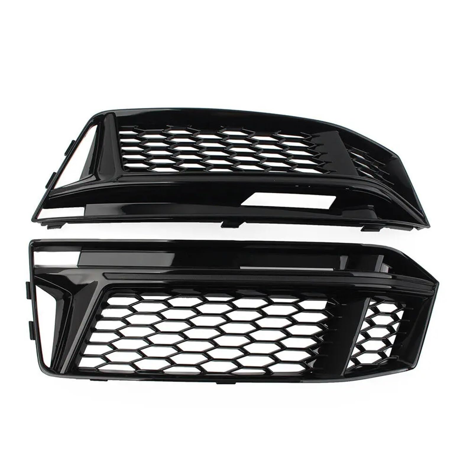 Frontgrills Für Für A4 S4 B9 S-Linie 2016 2017 2018 Honeycomb Mesh Nebel Lampe Grill Auto Front Stoßstange Nebel Licht Kühlergrill Abdeckung Front Bumper Grille von TPSOBRU