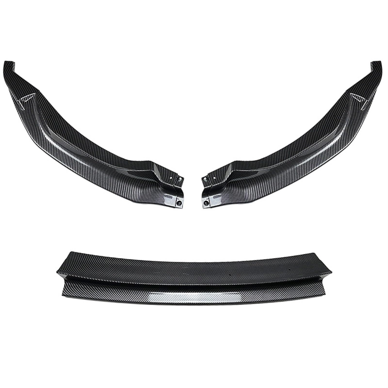 Frontstoßstange Lippe Für 3er M3 F80 4er M4 F82 F83 2015-2020 Frontstoßstange Splitter Lippendiffusor Body Kit Spoilerschutz Auto-Frontspoiler(Carbon Look) von TPSOBRU