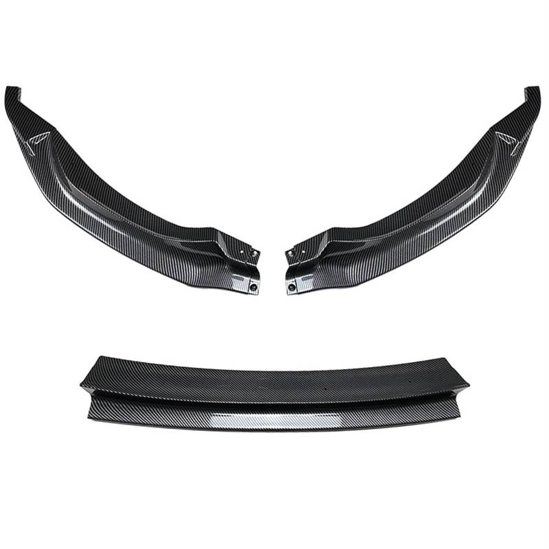 Frontstoßstange Lippe Für 3er M3 F80 4er M4 F82 F83 2015-2020 Frontstoßstange Splitter Lippendiffusor Body Kit Spoilerschutz Auto-Frontspoiler(Carbon Look) von TPSOBRU