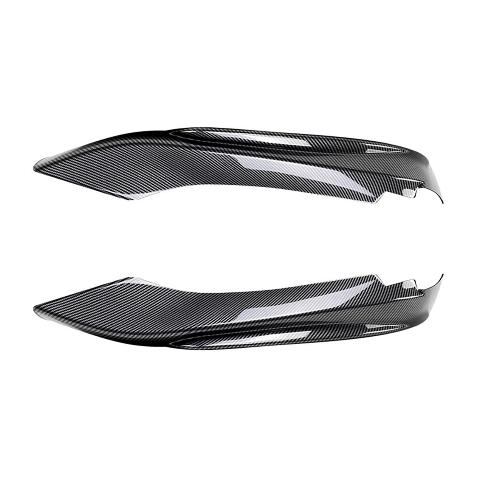 Frontstoßstange Lippe Für 4er F32 F32 F36 420d 425d 430i 430d 435d MP 2014 Bis 2020 Tech Frontstoßstange Lip Splitter Spoiler Nebelscheinwerfer Kühlergrill Auto-Frontspoiler(Carbon Look Splitter) von TPSOBRU