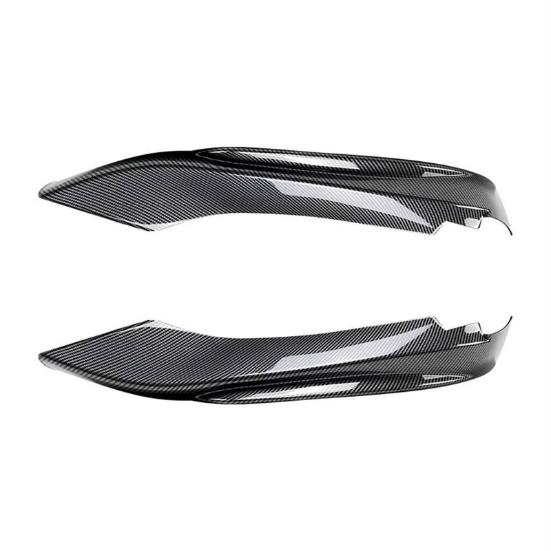 Frontstoßstange Lippe Für F32 F33 F36 4 Serie 420i 425i 430i 440i M440i 2014-2020 Auto Vorderen Stoßfänger Lip Spoiler Splitter Diffusor Abdeckung Schutz Trim Auto-Frontspoiler(Carbon Look B) von TPSOBRU