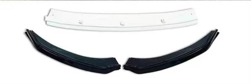 Frontstoßstange Lippe Für Hyundai Für Elantra 2016 2017 2018 2019 Auto Vorderen Stoßfänger Lip Spoiler Splitter Diffusor Abnehmbare Körper Kit Abdeckung Schutz Auto-Frontspoiler(White Black) von TPSOBRU