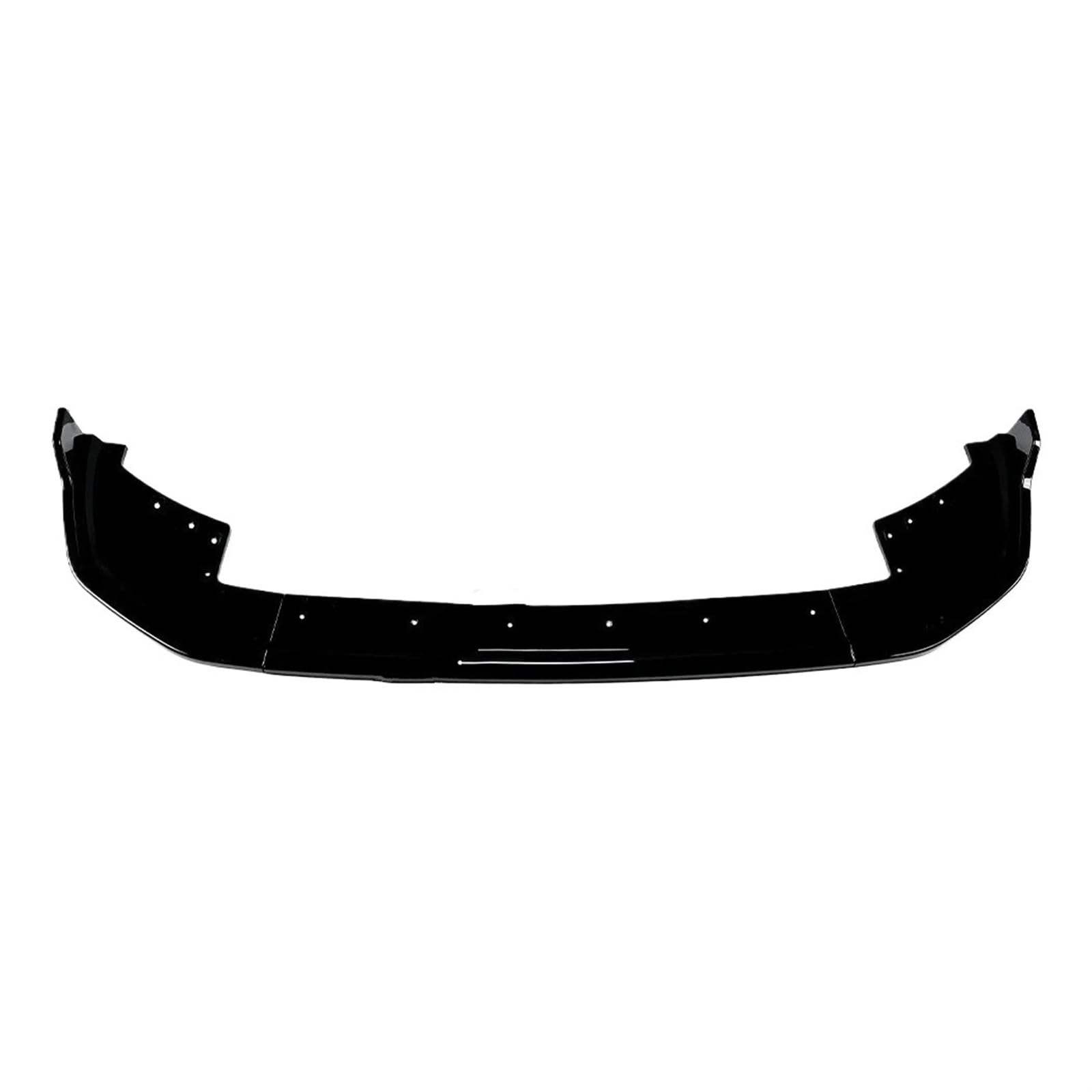 Frontstoßstange Lippe Für X2 U10 Sport 2023 + Auto Vorderen Stoßfänger Lip Spoiler Glänzend Schwarz Carbon Look Körper Kit ABS Auto-Frontspoiler(Glossy Black) von TPSOBRU